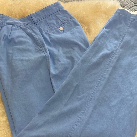 Tommy Hilfiger pleated blue pants size 8 - Picture 1 of 8
